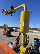 Vilter 448 8-Cylinder Reciprocating Compressor Package (100 HP 208-220/440 V, Belt Driven)