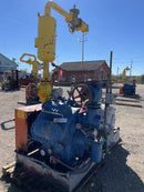 Vilter 448 8-Cylinder Reciprocating Compressor Package (100 HP 208-220/440 V, Belt Driven)