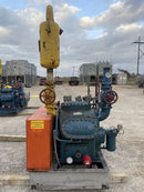 Vilter 446 6-Cylinder Reciprocating Compressor Package (60 HP 208-220/140 V, Belt Driven)
