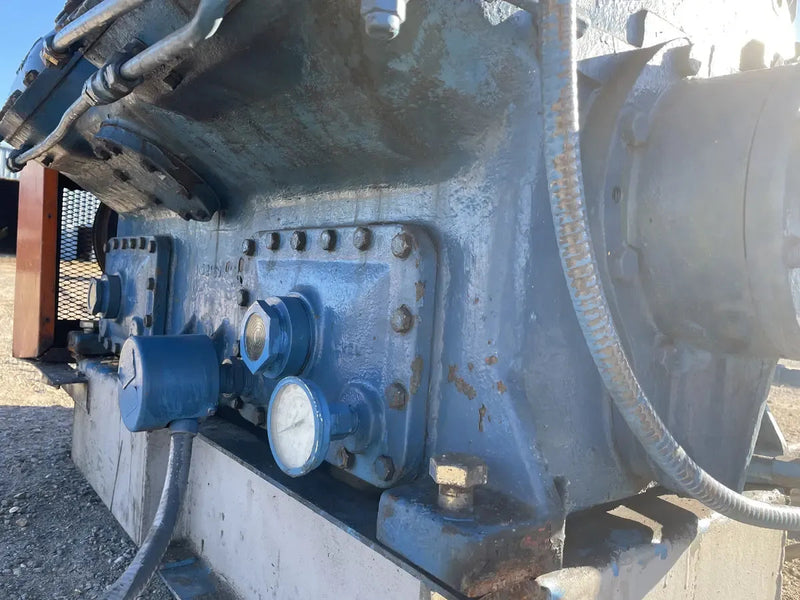 Vilter 4412 12-Cylinder Reciprocating Compressor Package (125 HP 460 V, Belt Driven)