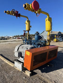 Vilter 4412 12-Cylinder Reciprocating Compressor Package (125 HP 460 V, Belt Driven)