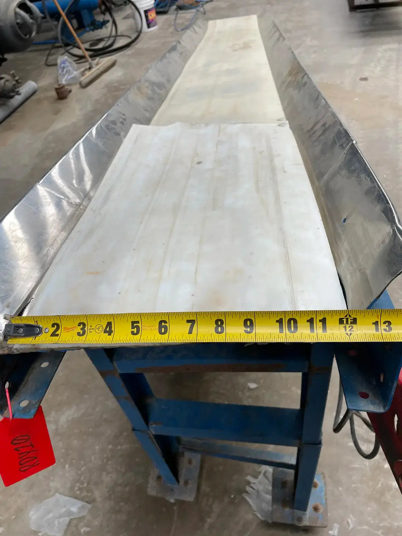 Cinta transportadora ajustable (12 x 120 pulgadas)