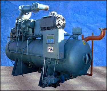 Reco / Frick RWB-399 Ammonia Screw Booster Compressor Package - 300 HP Reco / Frick 