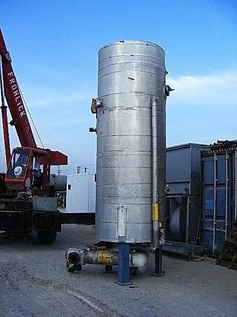 Reco Vertical Ammonia Recirculator Tank – 48 in. Dia. x 9 ft. 9 in. H Reco 