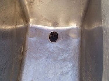 Rectangular Stainless Steel Tank Approximately-20 Gallon Not Specified 