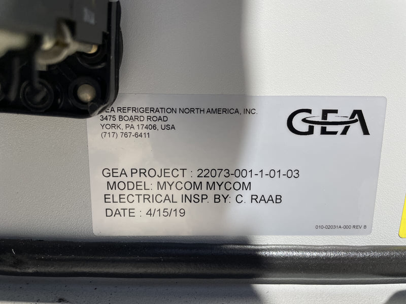 FES 100 Rotary Screw Compressor Package (Mycom 160SUD, 125 HP 230/460 V)
