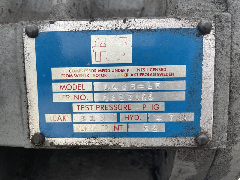 FES 140B-LE Rotary Screw Compressor Package (Mycom 160VLD, 75 HP 230/460 V)