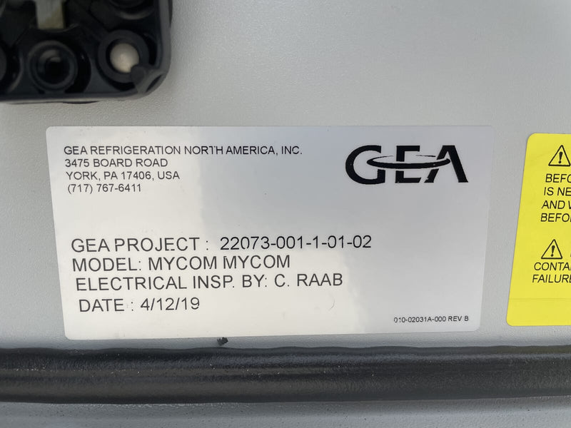 FES 140B-LE Rotary Screw Compressor Package (Mycom 160VLD, 75 HP 230/460 V)