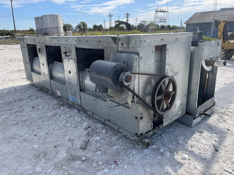 Krack CPC-358-HGU-4-7.5-RH-RBF-22-TH Freon Evaporator Coil- 3 Fans