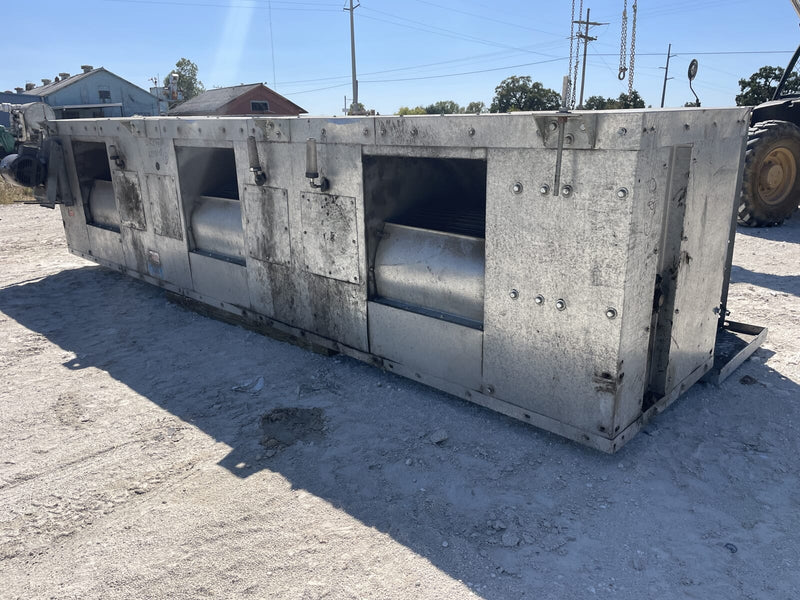 Krack CPC-448-4-RBF-22-HGU-LH-7.5 Ammonia Evaporator Coil- 3 Fans