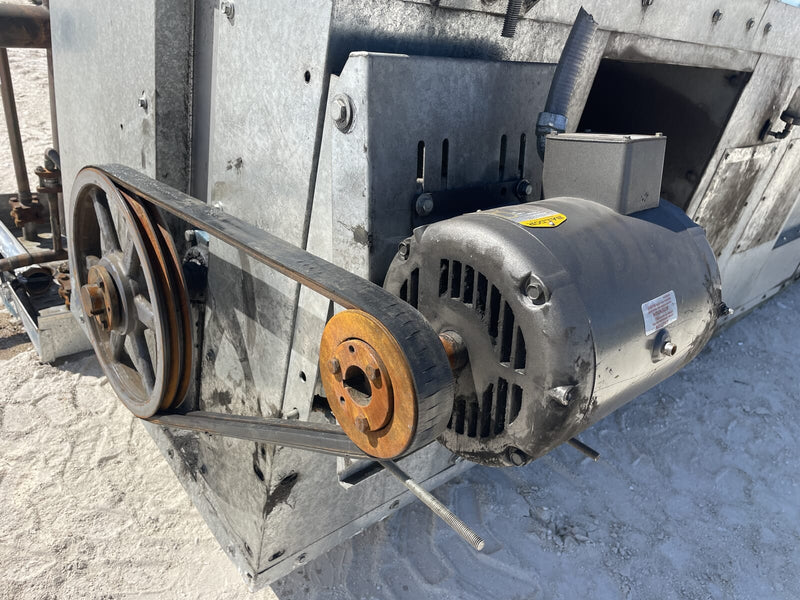 Krack CPC-448-4-RBF-22-HGU-LH-7.5 Ammonia Evaporator Coil- 3 Fans