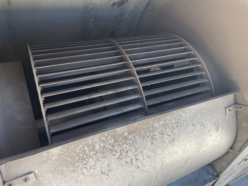 Krack CPC-448-4-RBF-22-HGU-LH-7.5 Ammonia Evaporator Coil- 3 Fans