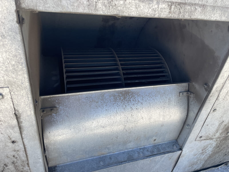 Krack CPC-448-4-RBF-22-HGU-LH-7.5 Ammonia Evaporator Coil- 3 Fans