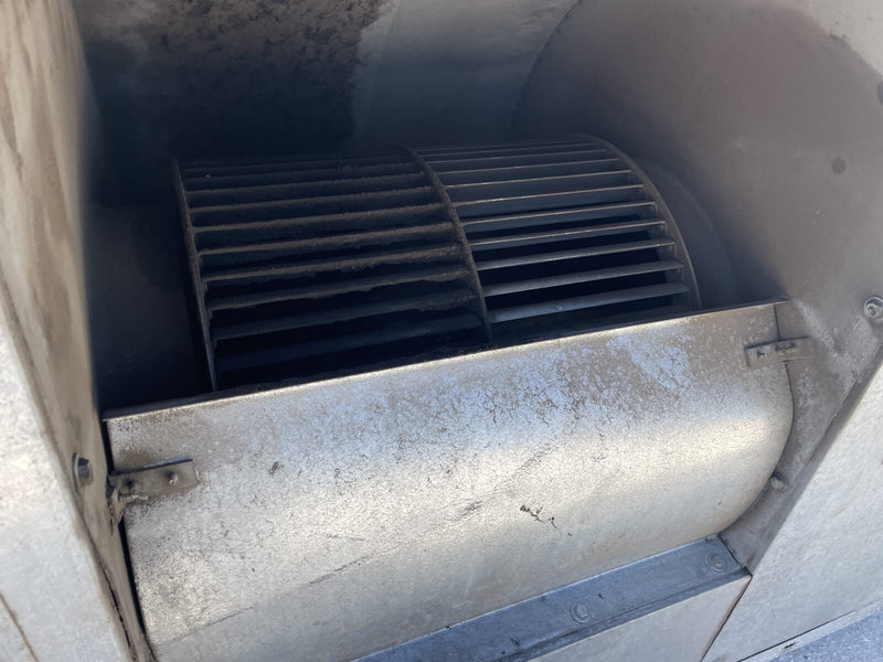 Krack CPC-448-4-RBF-22-HGU-LH-7.5 Ammonia Evaporator Coil- 3 Fans
