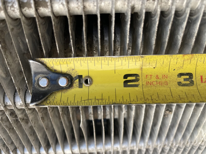 Krack CPC-448-4-RBF-22-HGU-LH-7.5 Ammonia Evaporator Coil- 3 Fans