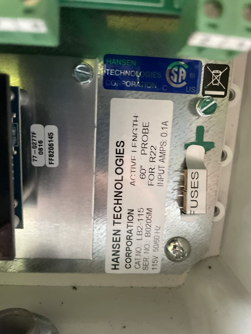 Hansen Technologies LB2-115 Control ajustable de nivel variable líquido (115 voltios, 2 relés)
