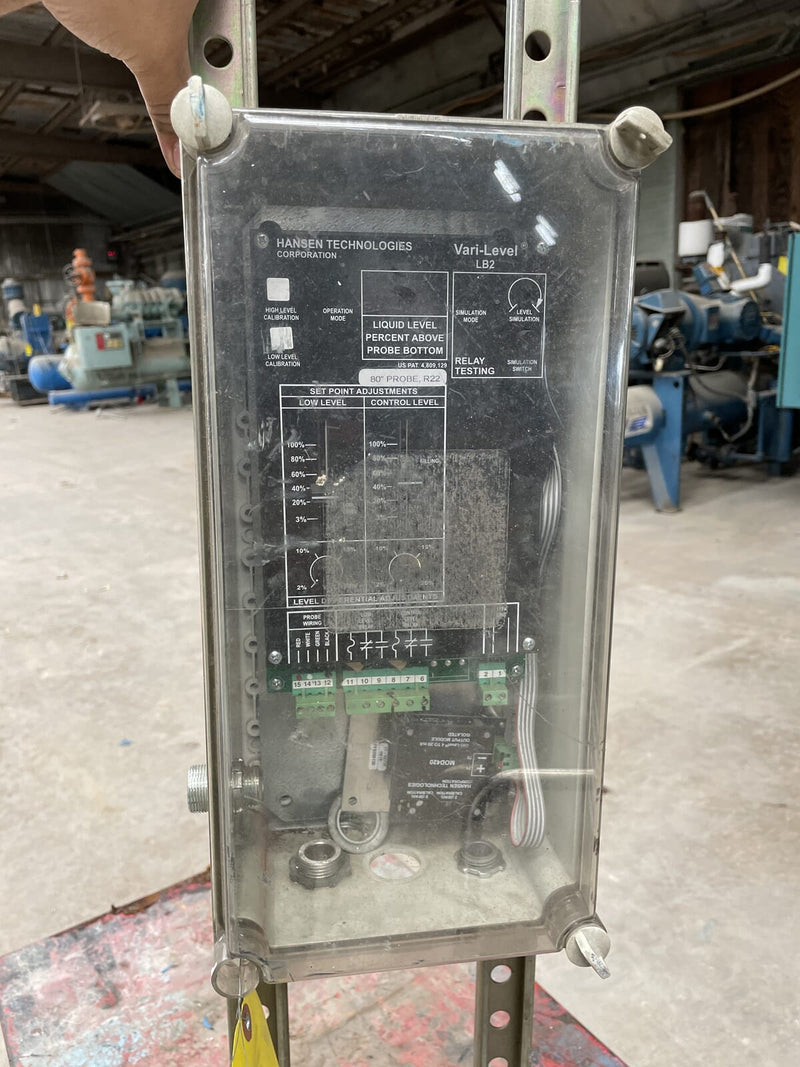 Hansen Technologies LB2-115 Control ajustable de nivel variable líquido (115 voltios, 2 relés)