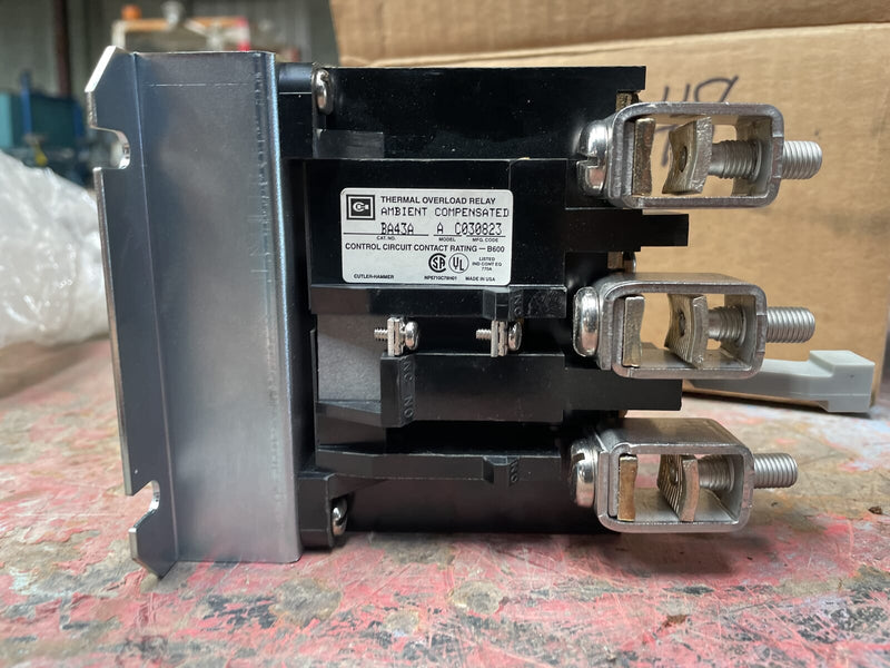 Relé de sobrecarga Cutler-Hammer BA43A (Serie de sobrecarga A200)