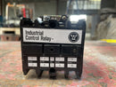 Relé de Control Industrial Westinghouse AR4A sin Cartuchos ( 4 Polos, 120V/60 Hz-110V/50Hz )