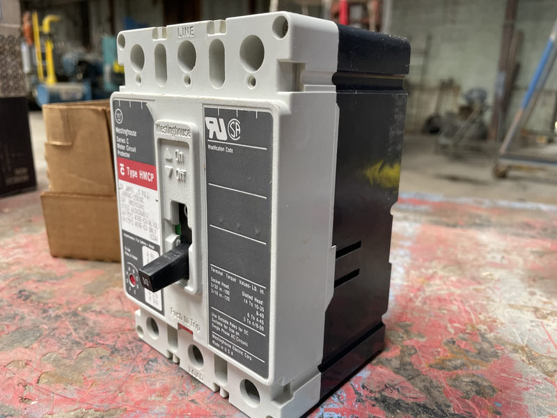 Westinghouse HMCP030H1 Series C Motor Circuit Protector ( 30 Amp, 3 Pole, 600 VAC-250 VDC)