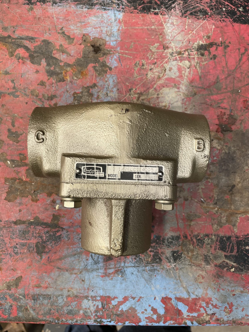 Amot Controls 1-1/2ELCT14005 Cast Iron Valve ( 1-1/2", NPT)