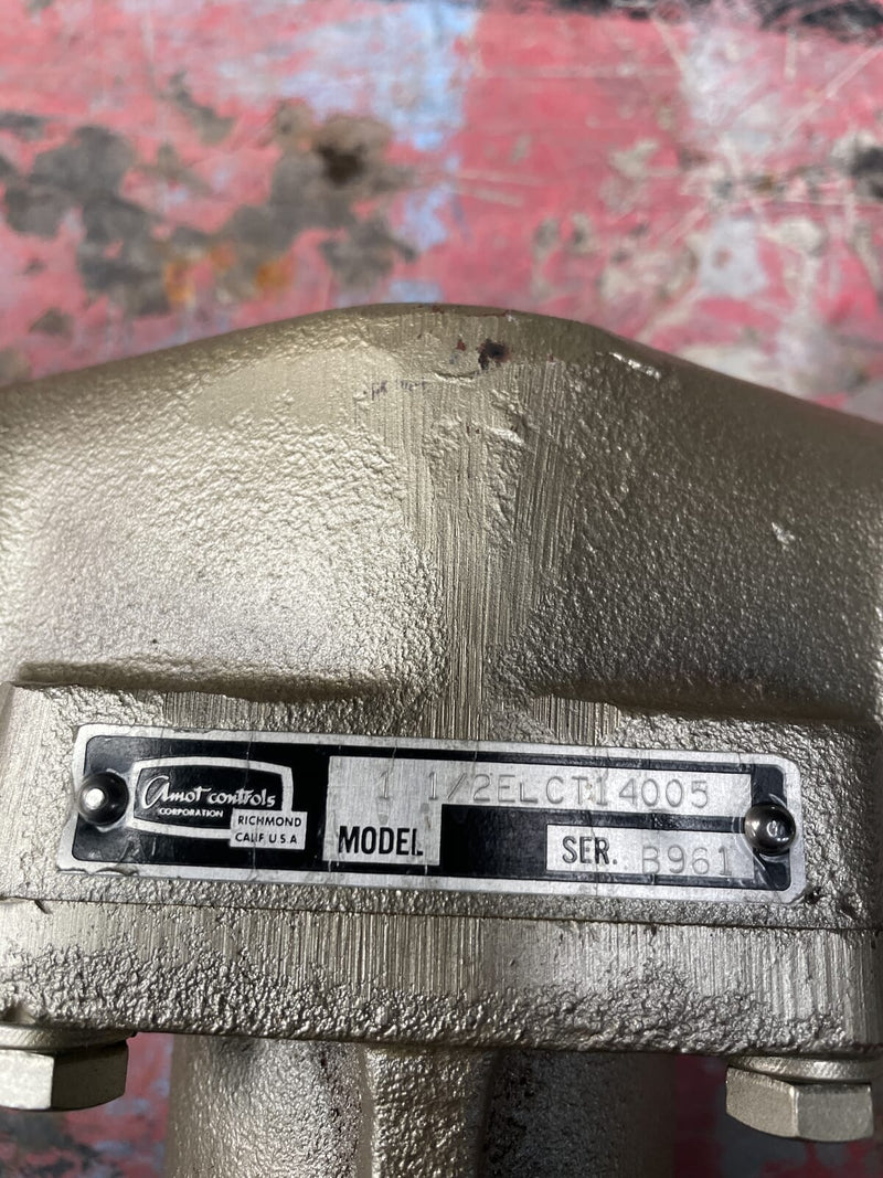 Amot Controls 1-1/2ELCT14005 Cast Iron Valve ( 1-1/2", NPT)