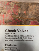 Parker CK4A-2 Check Valve (13 mm, 1/2")