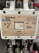 Arrancador de motor Westinghouse tamaño 4 con protector de circuito de motor de 150 amperios (100 HP, 480 voltios, 3 PH, 60 HZ)