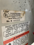 Westinghouse Size 4 Motor Starter with 100 Amp Motor Circuit Protector (50 HP, 480 Volts, 3 PH, 60 HZ)