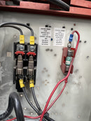 Arrancador de motor Westinghouse tamaño 4 con protector de circuito de motor de 150 amperios (100 HP, 480 voltios, 3 PH, 60 HZ)