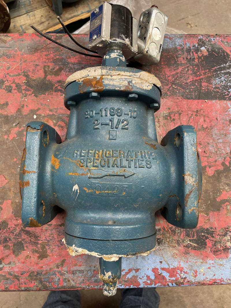 Válvula solenoide de especialidades de refrigerantes Parker S4A (2-1/2")