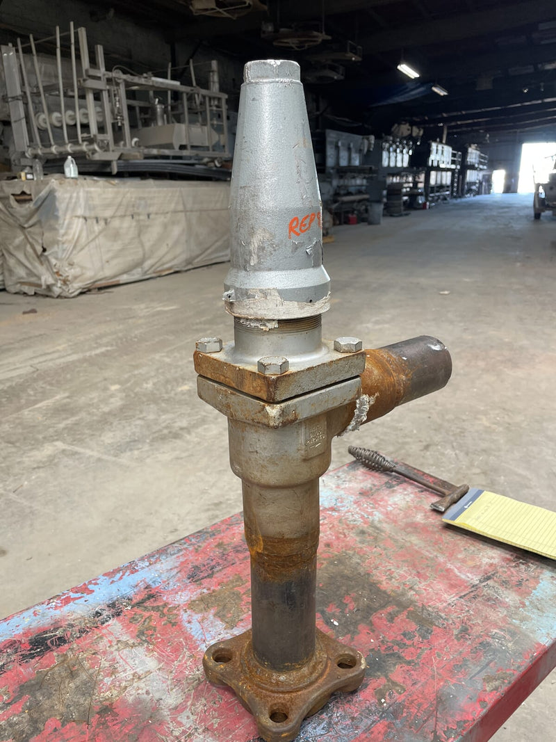 Parker HERL Series Refrigeration Angle Hand Shut Off Valve (65mm - 2 1/2")