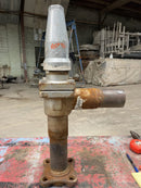 Válvula de cierre manual en ángulo de refrigeración serie Parker HERL (65 mm - 2 1/2 ")