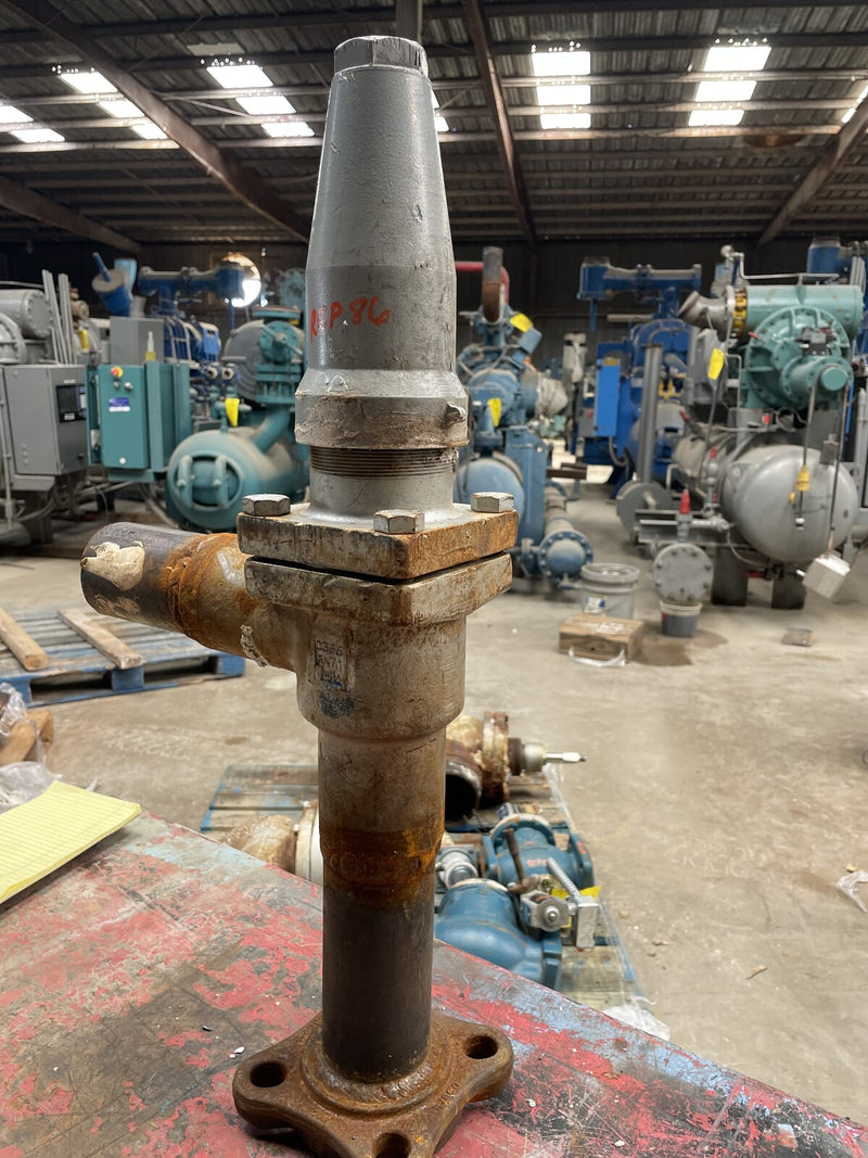 Parker HERL Series Refrigeration Angle Hand Shut Off Valve (65mm - 2 1/2")