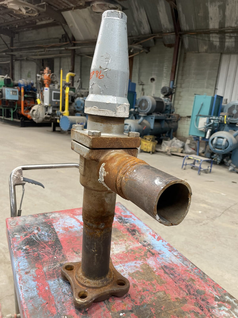 Parker HERL Series Refrigeration Angle Hand Shut Off Valve (65mm - 2 1/2")