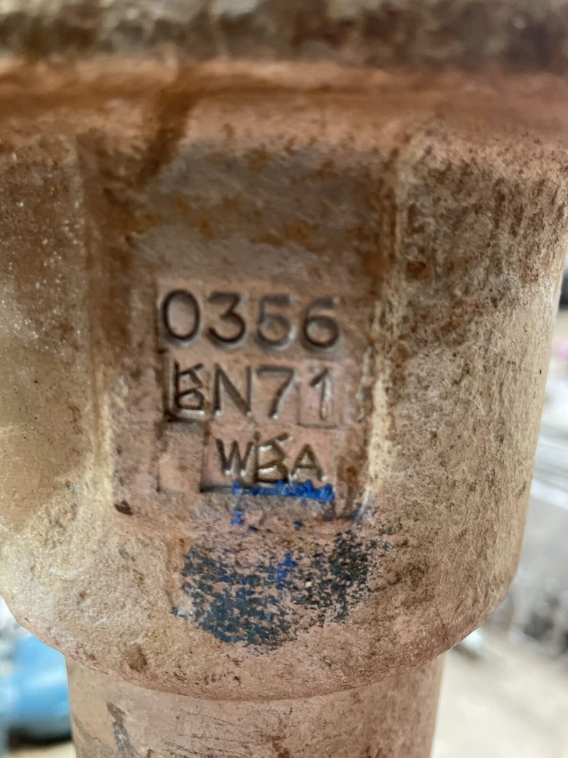 Parker HERL Series Refrigeration Angle Hand Shut Off Valve (65mm - 2 1/2")