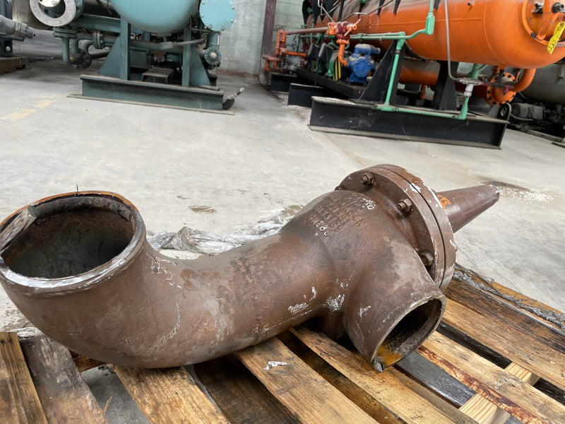 Parker HERL Series DN150 PN25 Angle Valve