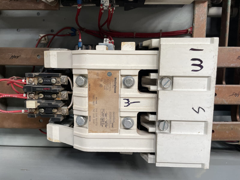 Westinghouse Motor Starter ( 200 HP, 480V, 60Hz)