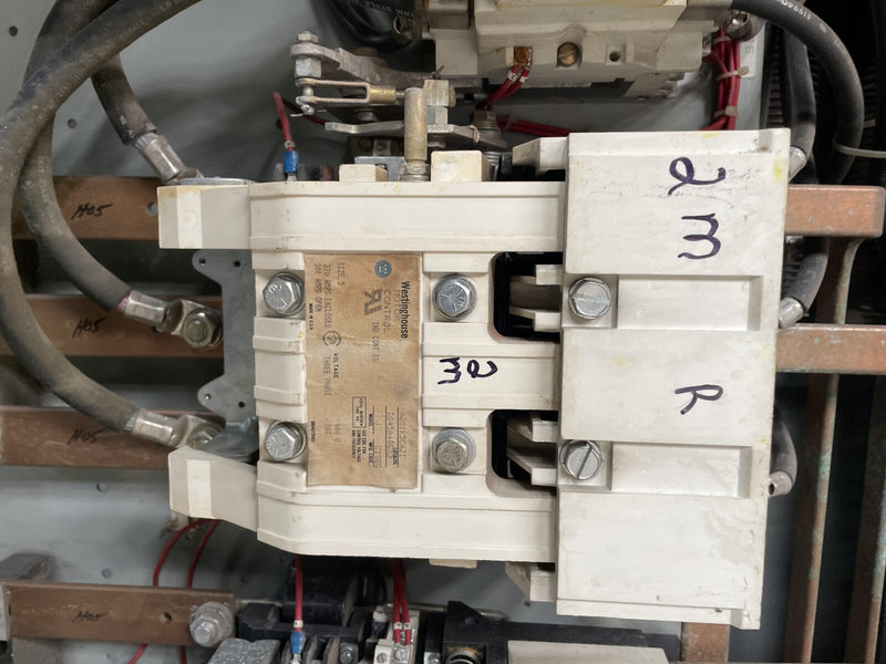 Westinghouse Motor Starter ( 200 HP, 480V, 60Hz)
