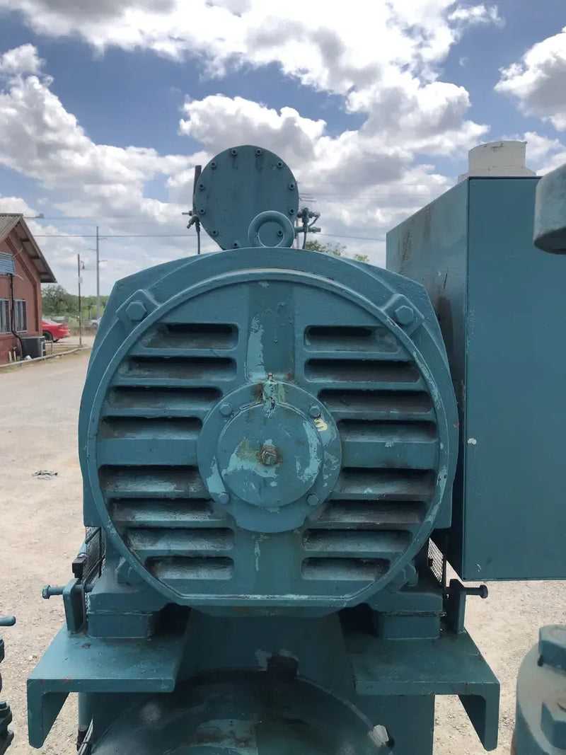 Paquete de compresor de tornillo rotativo Frick RWB-11-134H (TDSD193L, 300HP 460V, panel de actualización Frick Quantum HD)