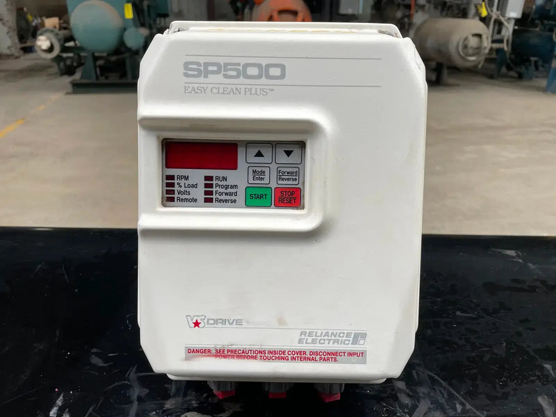 Inversor de frecuencia variable Reliance Electric SP500 Easy Clean Plus sin usar - 3 HP