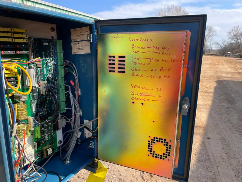 Vilter Rotary Screw Compressor Package (Vilter VSM361, 60 HP 230/460 V, Vilter Micro Control Panel)