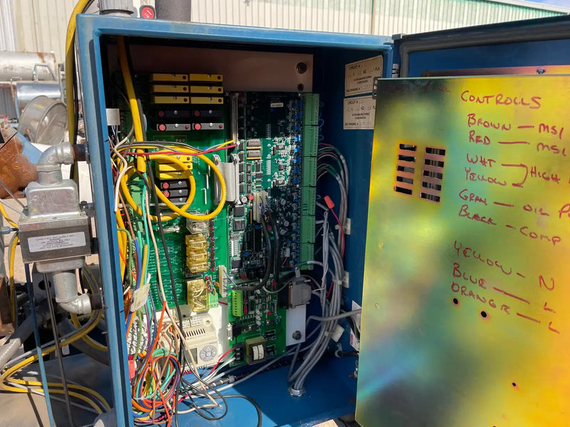 Vilter Rotary Screw Compressor Package (Vilter VSM361, 60 HP 230/460 V, Vilter Micro Control Panel)
