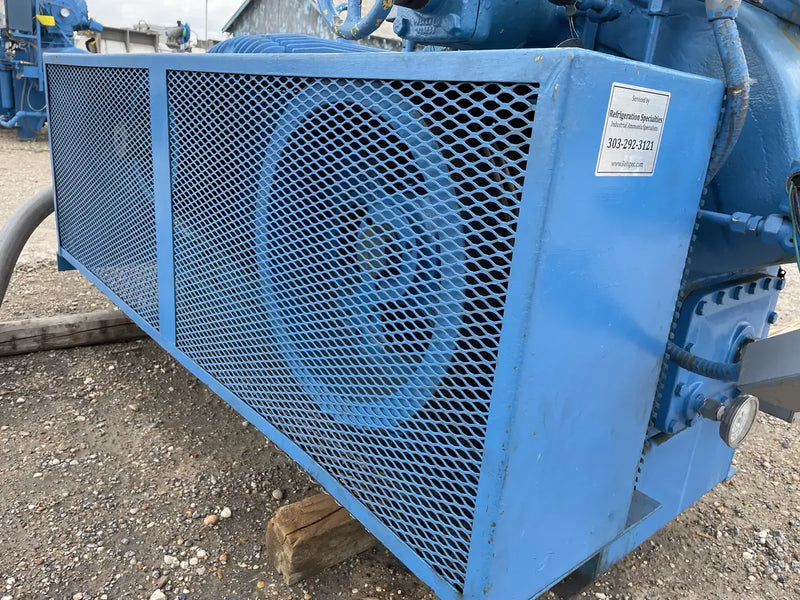 Vilter 458XL 8-Cylinder Reciprocating Compressor Package (150 HP 460 V, Belt Driven)