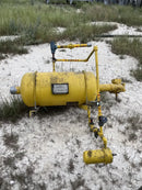 Paquete de compresor alternativo de 8 cilindros Vilter 458XL (150 HP 460 V, accionado por correa)