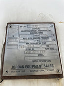 Industrial Service &amp; Fabricators Inc VIC 72-113 Intercooler vertical de amoníaco (72 pulgadas x 113 pulgadas, 2000 galones)