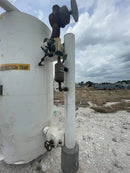 E.L. Nickell C-3290 Vertical Ammonia Suction Trap (40in X 75in. 408 Gallons)