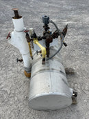 Recirculador de amoníaco horizontal RVS (32 pulg. X 43 pulg. 150 galones)