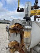 Recirculador de amoníaco horizontal RVS (32 pulg. X 43 pulg. 150 galones)