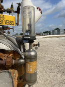 Recirculador de amoníaco horizontal RVS (32 pulg. X 43 pulg. 150 galones)